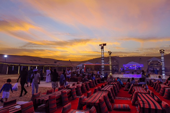 Evening Red Dune Desert Safari with Quad Bike