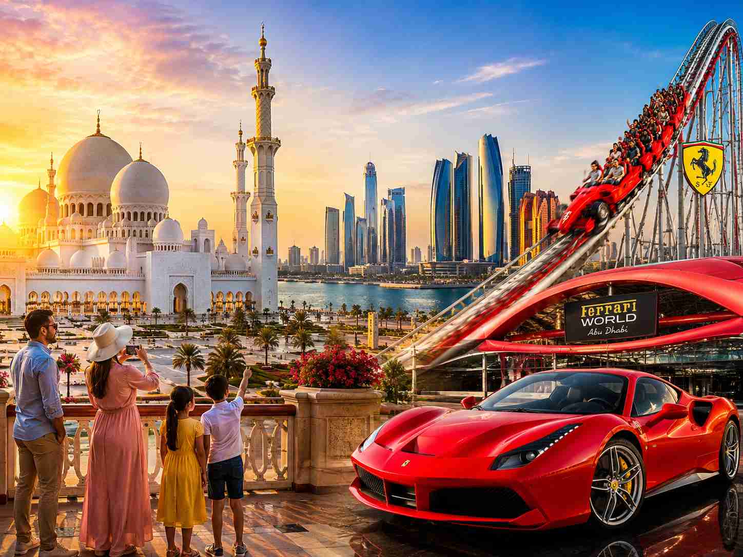 Perfect for families visiting Abu Dhabi from Dubai.