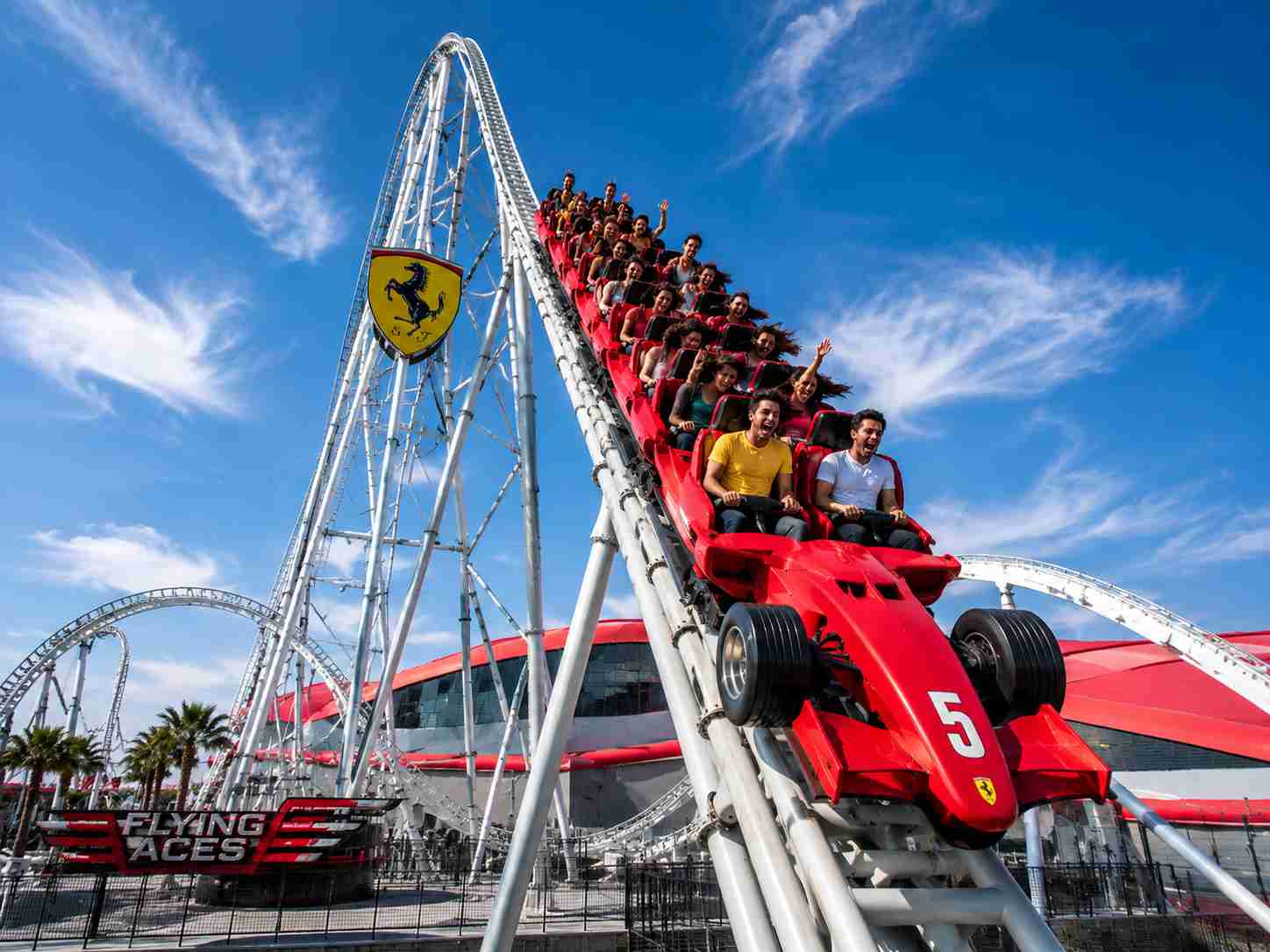 Another must-try coaster at Ferrari World.