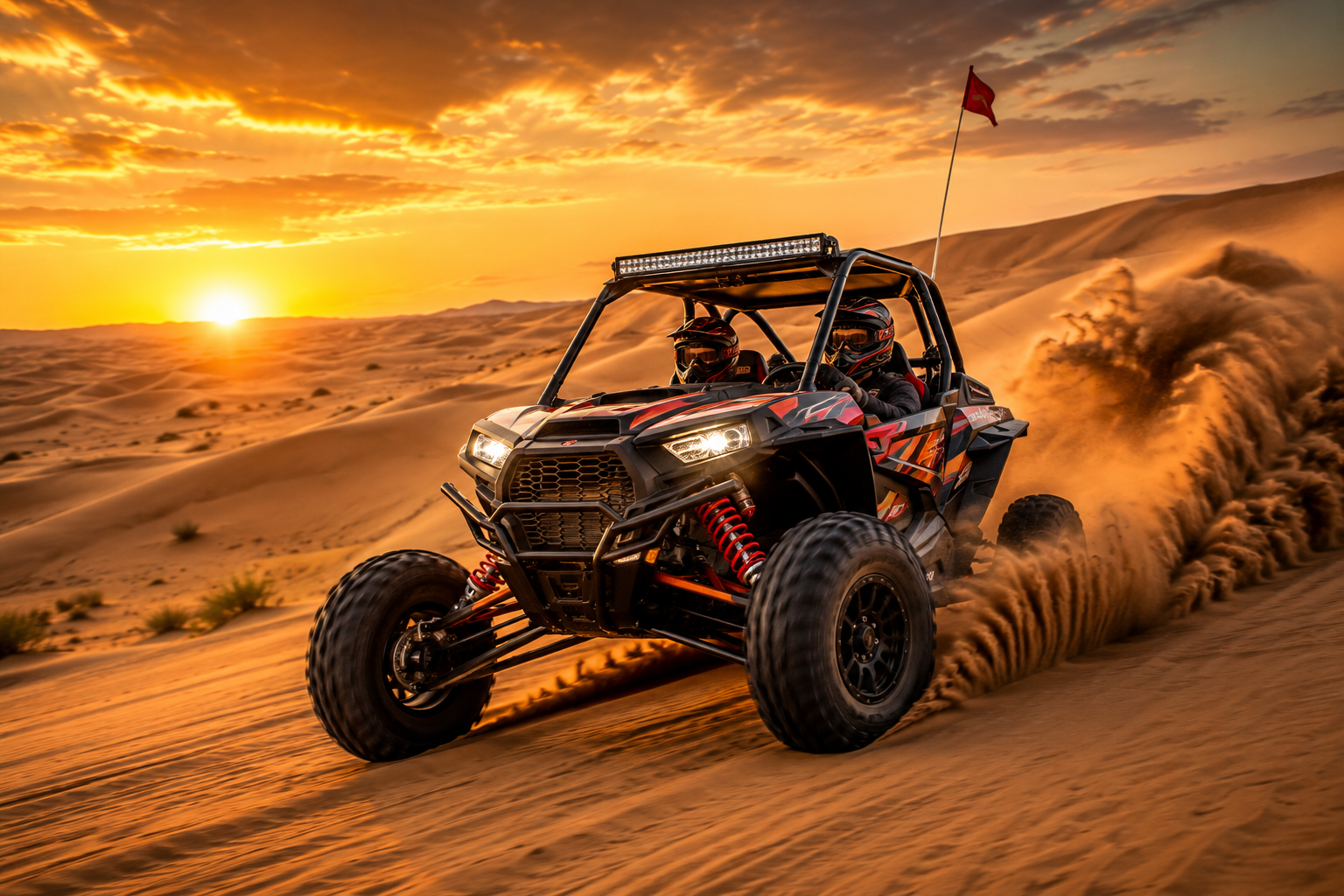 Optional two-seater dune buggy experience available at additional cost, Private Desert Safari Dubai