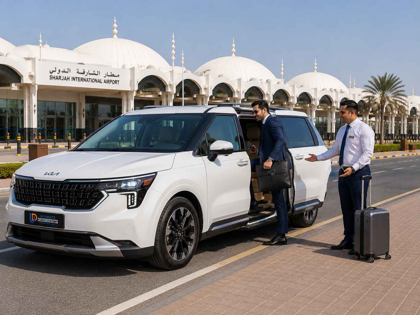Executive airport transfer from SHJ