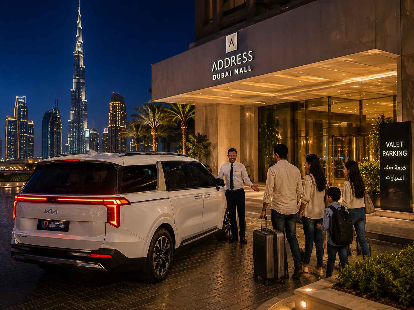 Private transfer between SHJ Airport and Dubai hotels