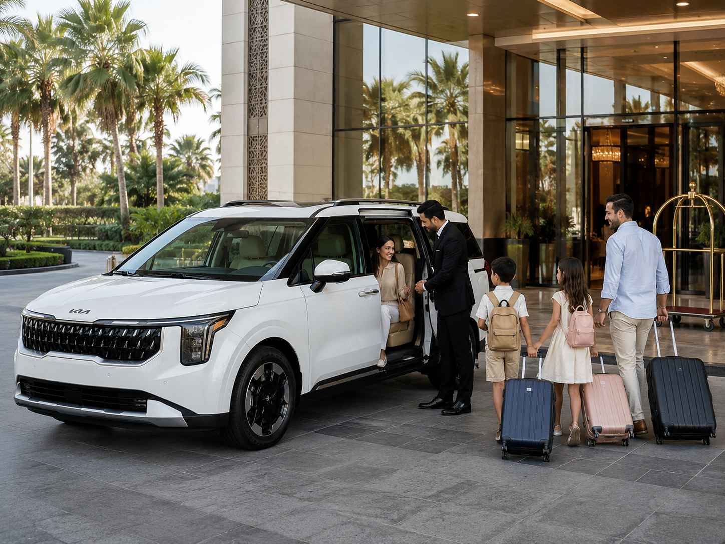 Direct transfer from Dubai Airport to your hotel or residence.
