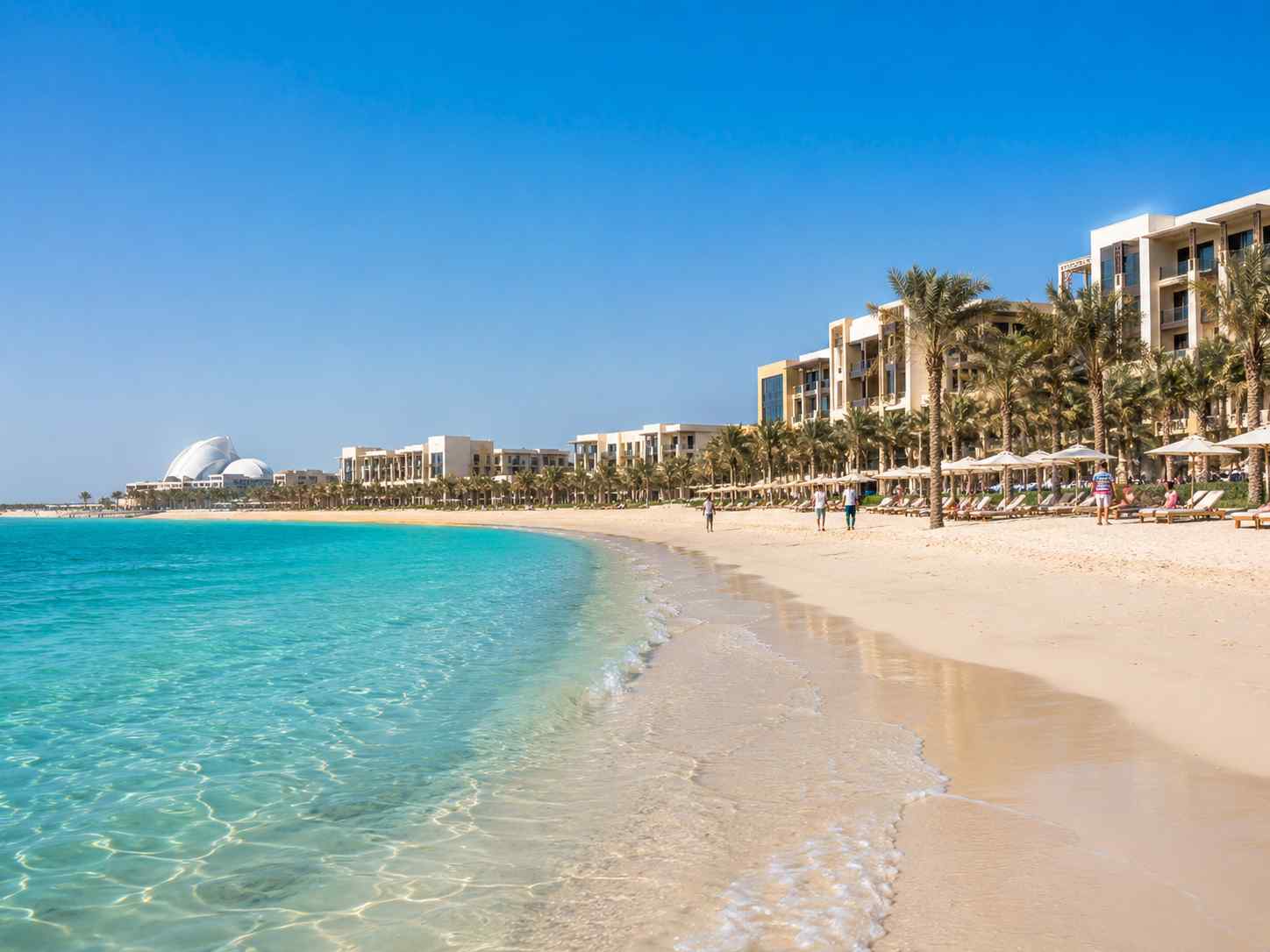 Relax with spectacular coastal views at Saadiyat Island.