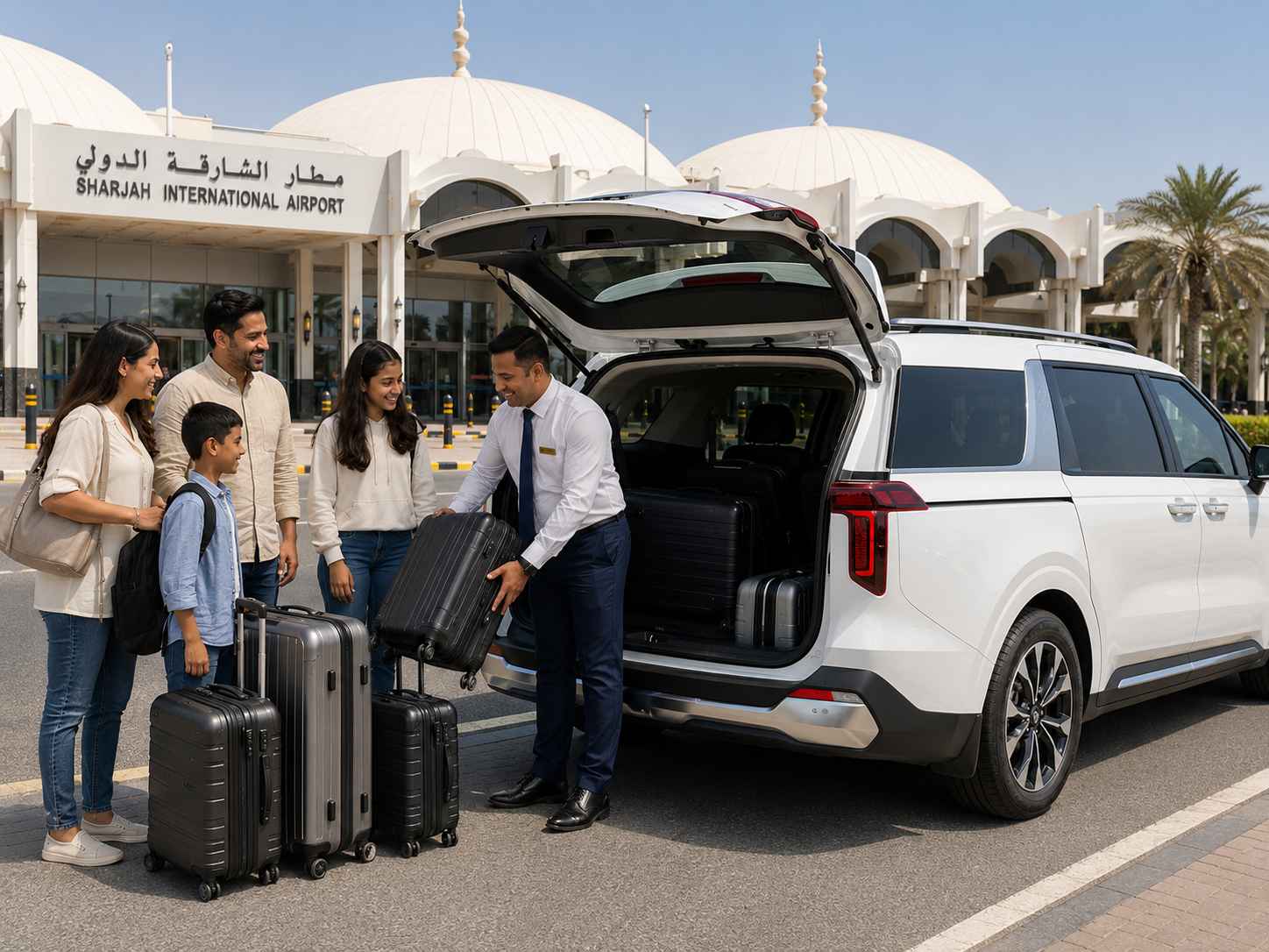Complimentary luggage assistance